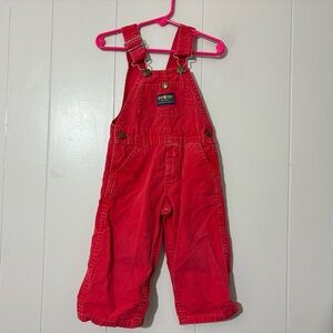 OshKosh B'gosh Red Kids Overalls